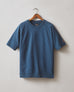 Men's Distressed French Terry Tee - Marine Navy